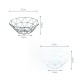 Fruit Basket Bowl Metal Wire Container 