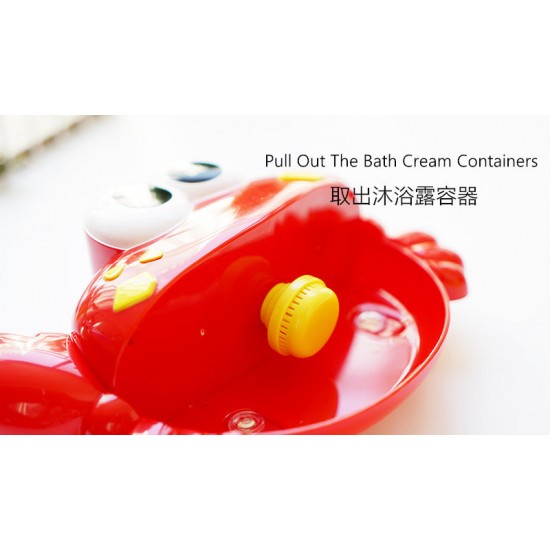 Cute Crabs Bubble Maker Bath Toy With Music 