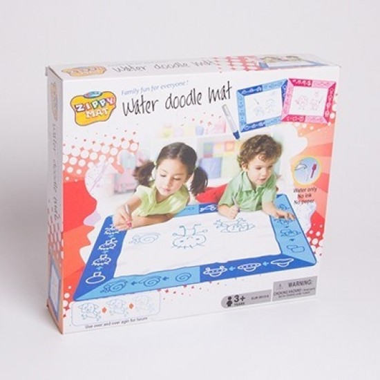 Water Doodle Mat - Ink-Free Design Only Requires Water to Work!