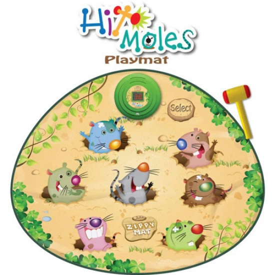 Hit Moles Playmat by Zippy Mat
